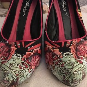 Ed Hardy steal heels